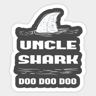 Uncle Shirt- Uncle Shark Doo Doo Doo Shirt Shark Birthday Party Tshirt Uncle Gift Shark Family Shirts Shark Shirt Easter Gifts Brother Shirt Sticker